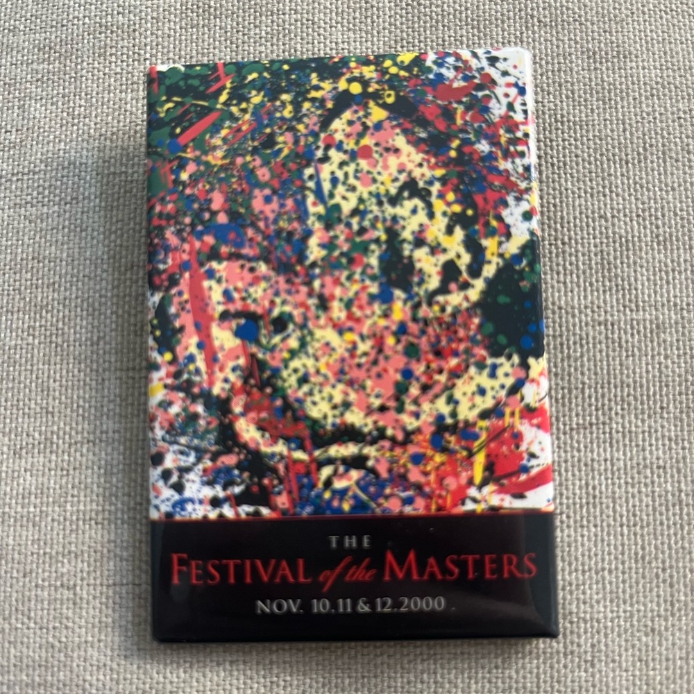 Disney The Festival Of The Masters 2000 Button
